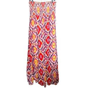 NWT Old Navy Strapless Smocked Maxi Dress Large